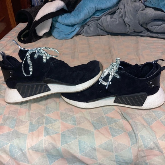 Adidas nmd black suade - Picture 3 of 5